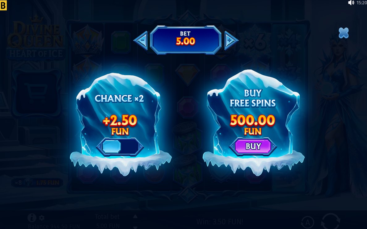 Bonus round with retrigger giving 5 additional free spins