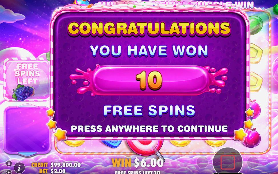 MULTIPLIER bomb tiles on the reels during Free Spins